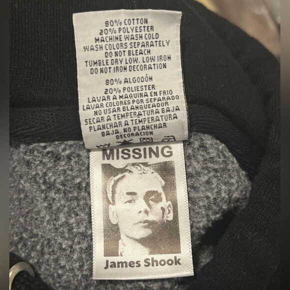 Vintage Cross Colours Graffiti Pullover Hoodie - Picture 6 of 6